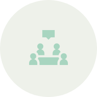 ご担当ケアマネジャーと各関係機関との担当者会議によっての支援内容の共有確認